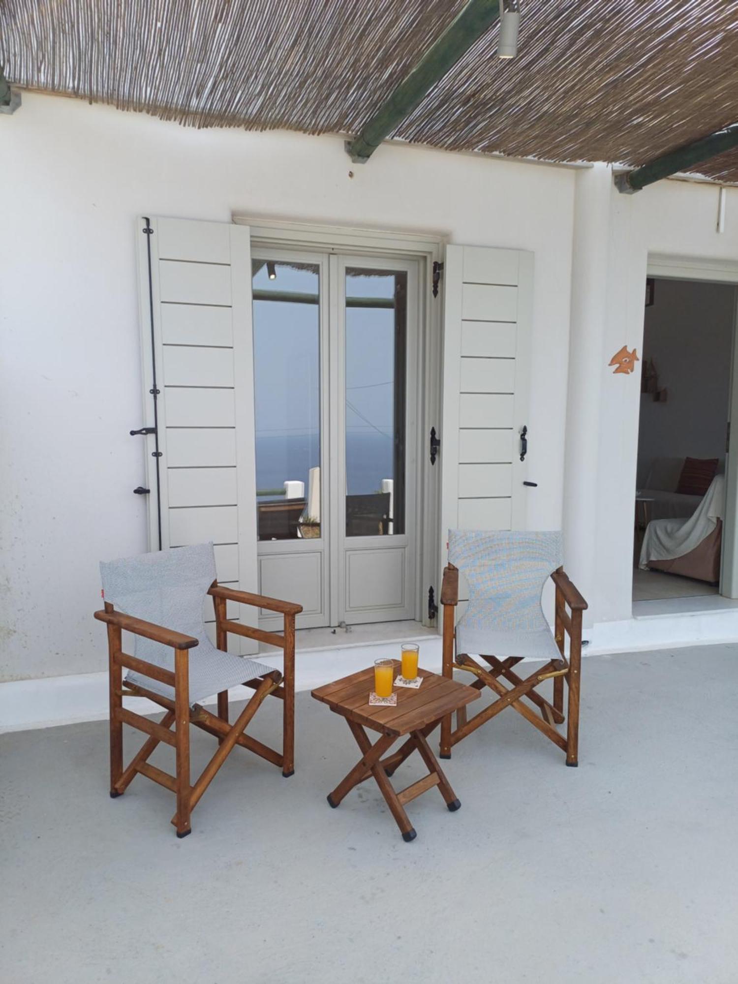 فيلا 'Irene' Cycladic House With Sunrise And Sea View! Foinikiá المظهر الخارجي الصورة