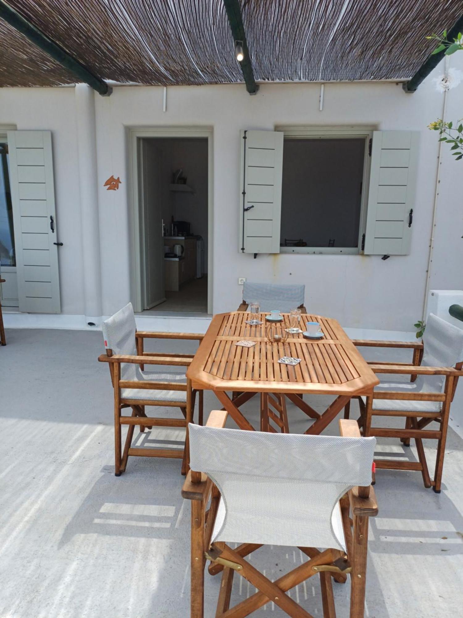 فيلا 'Irene' Cycladic House With Sunrise And Sea View! Foinikiá المظهر الخارجي الصورة